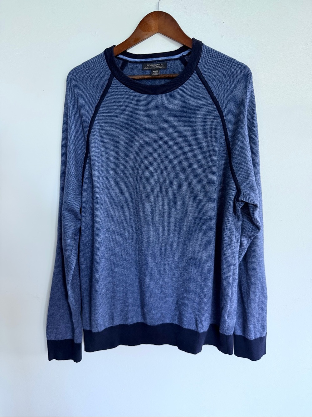 Banana Republic Navy Cashmere Blend Sweater